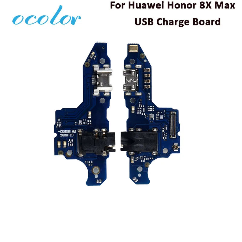 Ocolor для huawei Honor 8X Max USB зарядка плата Запасные части штекер высокое качество |
