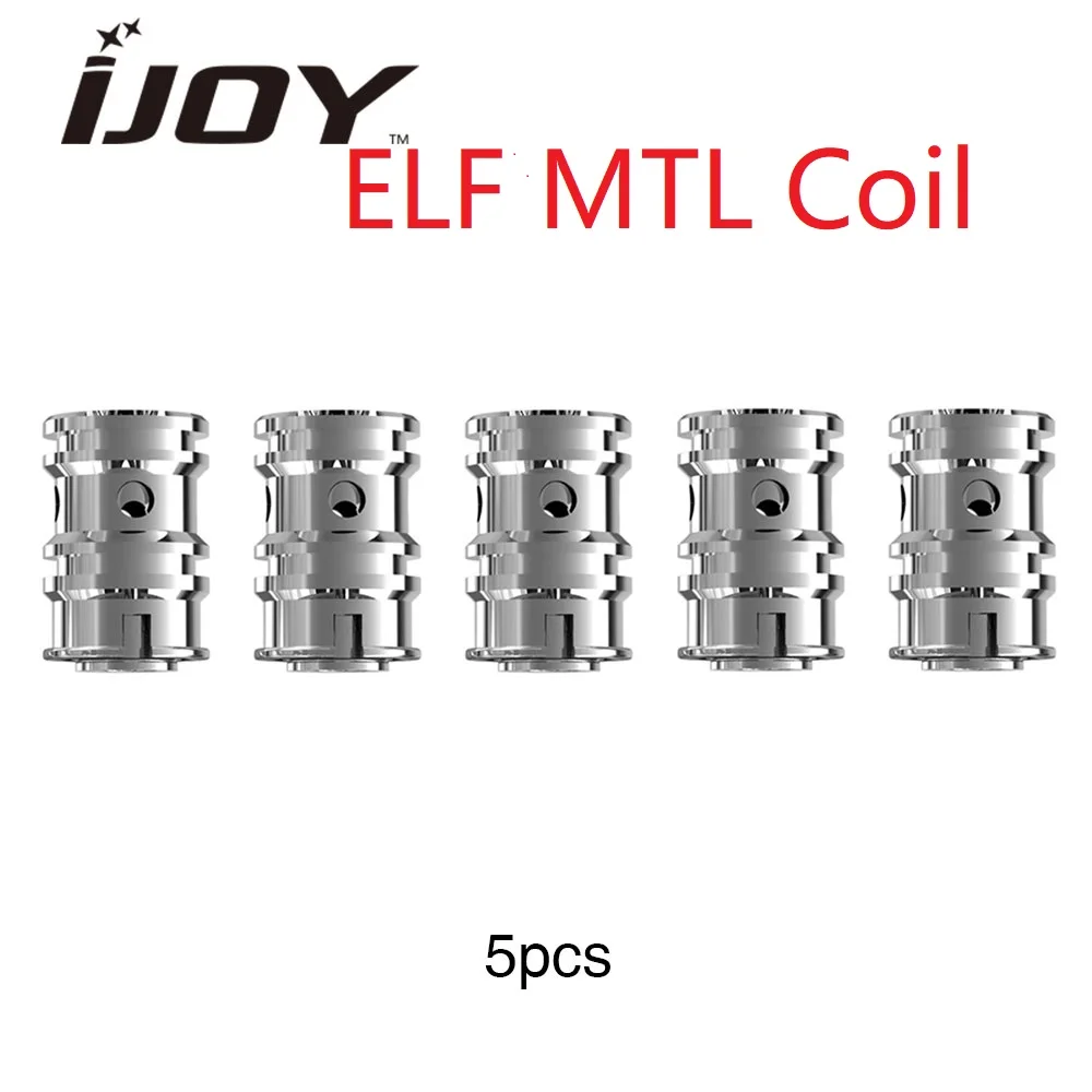 

5pcs Original IJOY ELF Atomizer MTL Coils Unthreaded 1.6ohm Ceramic Core Head for IJOY ELF MTL Tank Atomizer Evaporizer Coil