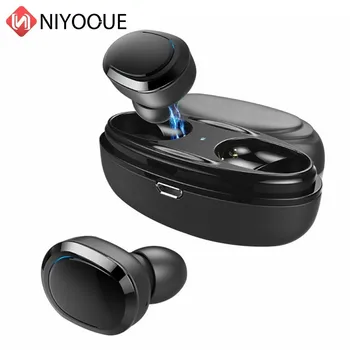 

NVAHVA TWS Bluetooth Earphones Double Stereo Wireless Earbuds Bass Bluetooth Headset Handsfree For Smart Phone PC Pad Audio Call