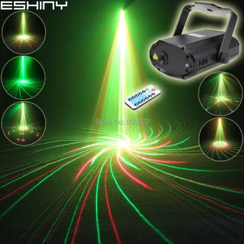 

ESHINY Mini R&G Laser 12 Patterns Projector Dance Disco Bar Family Party Xmas Stage DJ environment lighting Light Show T21D4