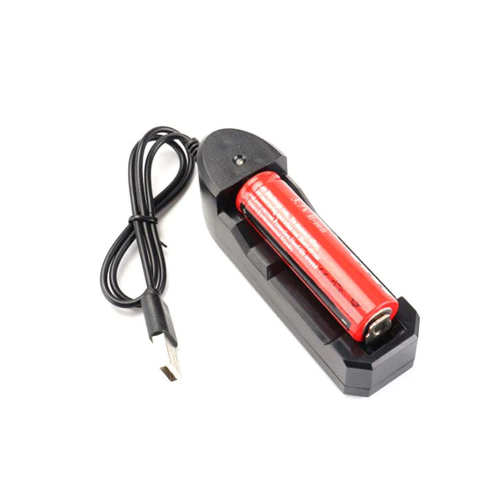 

Portable One-slot Fast Charging 18650 Battery Charger for Rechargeable Li-ion Batteries