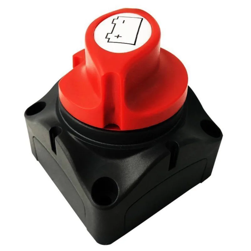 Nuevo Kit de interruptor aislador de desconexión de batería pequeño 300A de carrera de coche para el sistema eléctrico del barco del vehículo del coche Nuevo Kit de interruptor aislador de desconexión de batería pequeño 300A de carrera de coche para el sistema eléctrico del barco del vehículo del coche