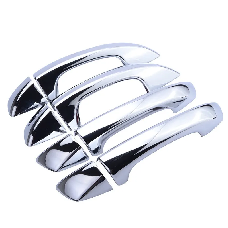 

NS Modify Car Door Handle Cover Chrome Shiny Finish Door Pull Paster Trim For VW PASSAT B6 3C CC 2006 2007 2008 2009 2010
