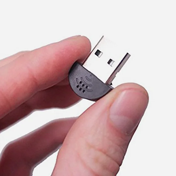 Модный портативный мини USB микрофон для ноутбука Настольный ПК Skype голосовое