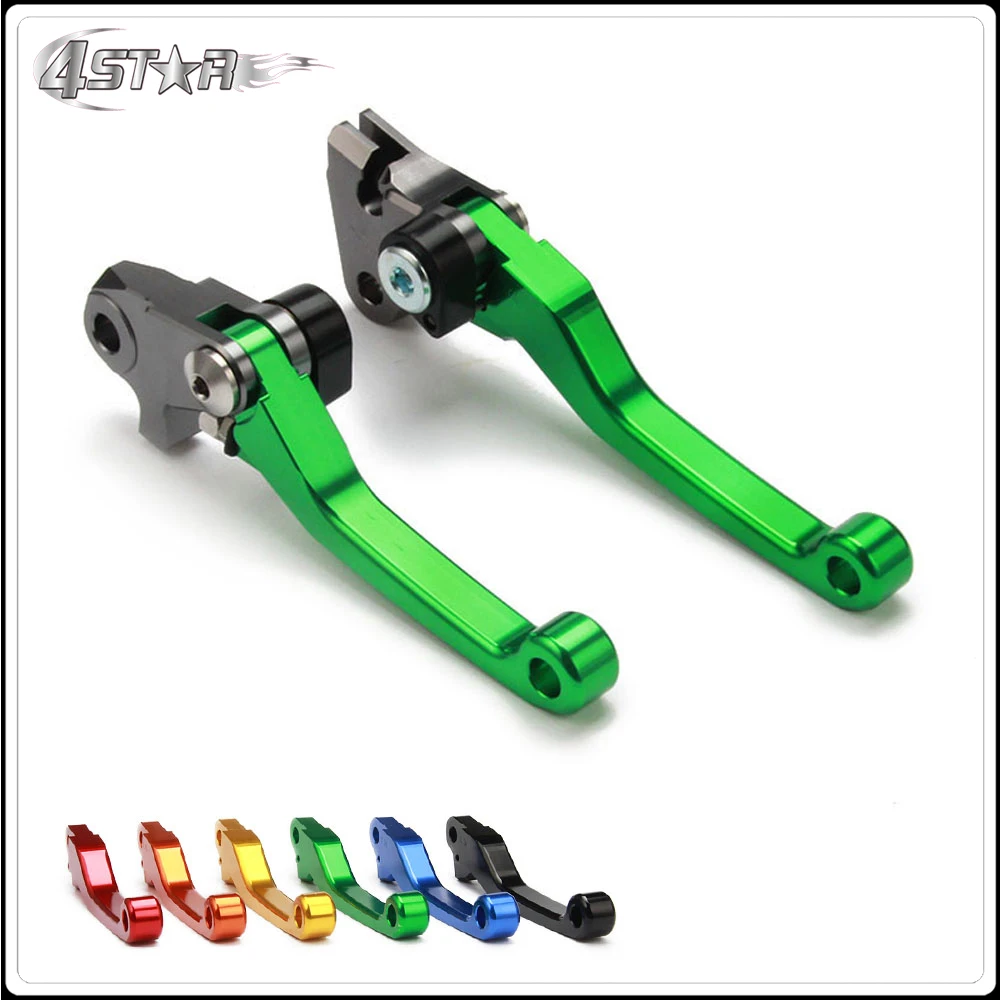 Рычаг тормоза сцепления мотоцикла CNC для KAWASAKI KX125 2006-2008 KX250 2005-2008 KX250F 2005-2012 KX450F 2006-2018