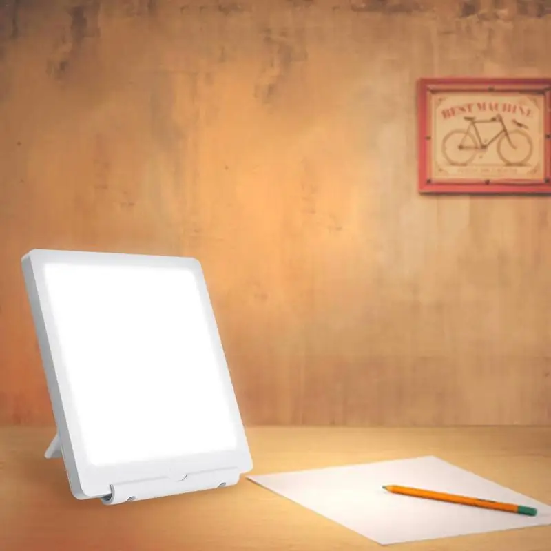  5V SAD Therapy Lamp 3 Modes Seasonal Affective Disorder Phototherapy 6500K Simulating Natural Dayli - 32958739074
