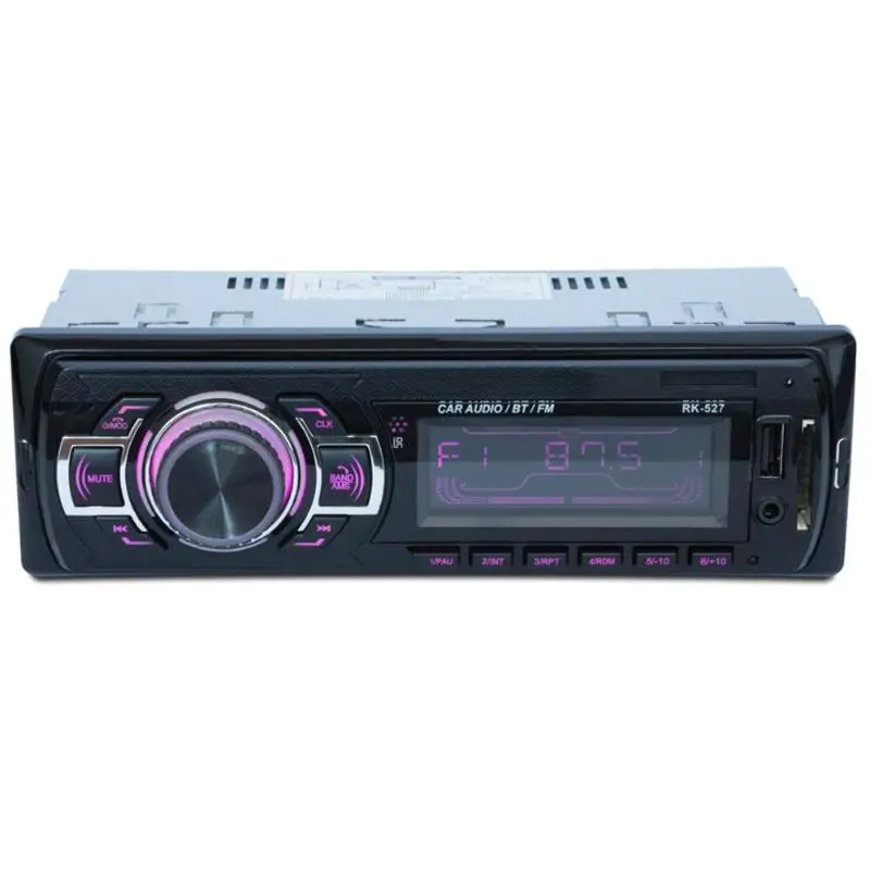 

Bluetooth RK-527 Auto Stereo Autoradio Car Radio 1din 12V In-dash 1 Din FM Aux SD USB MP3 Car Audio Player