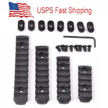 4 шт./компл. винтовка полимерный M-LOK 20 мм планка Вивера отделение для защита рук Охота