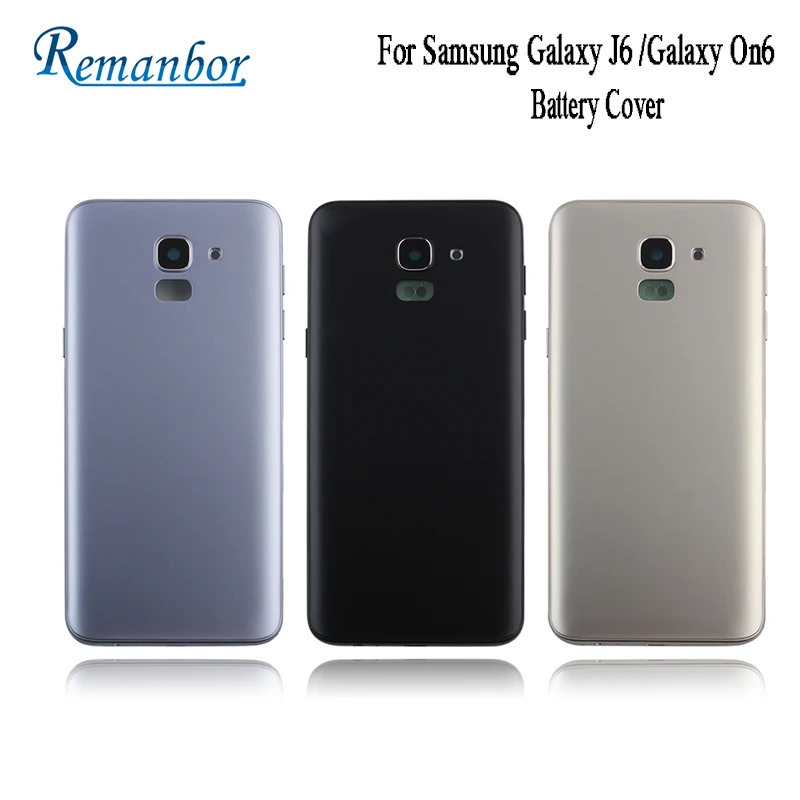 

Remanbor For Samsung Galaxy J6 2018 Battery Cover Protective Battery Back Cover Replacement For Samsung Galaxy On6 Battery Cover