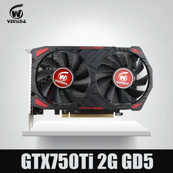 Видеокарта GTX 750 Ti 2G VEINEDA GDDR5 для игр nVIDIA Geforce