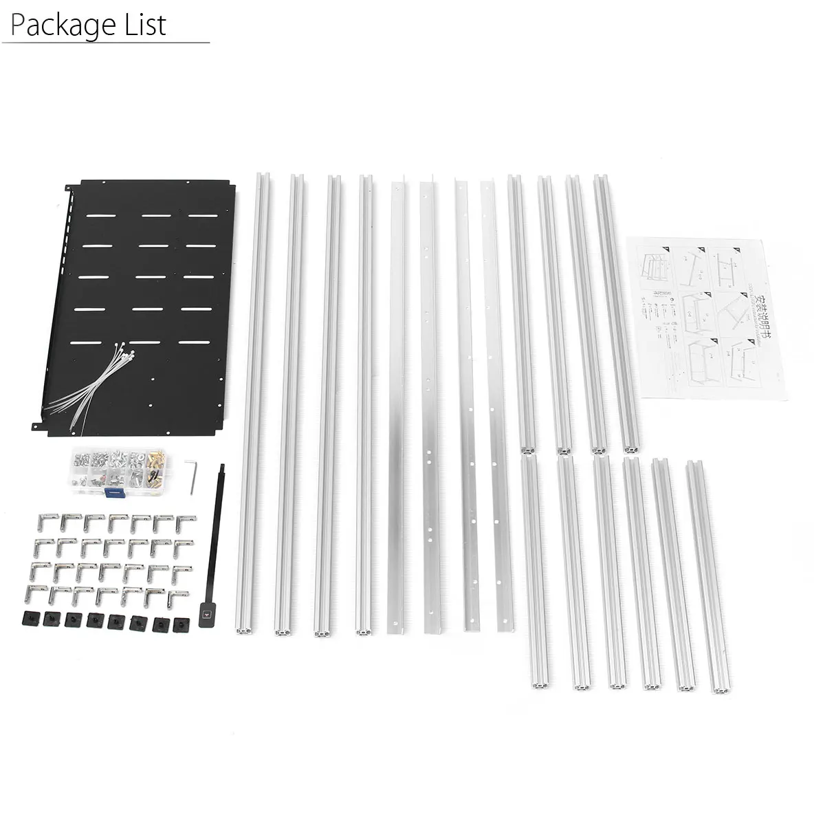 NEW Open Air Mining Rig Non-Stackable Frame Case For 16 GPU ETH BTC Ethereum New Computer Mining Case Frame Server Chassis
