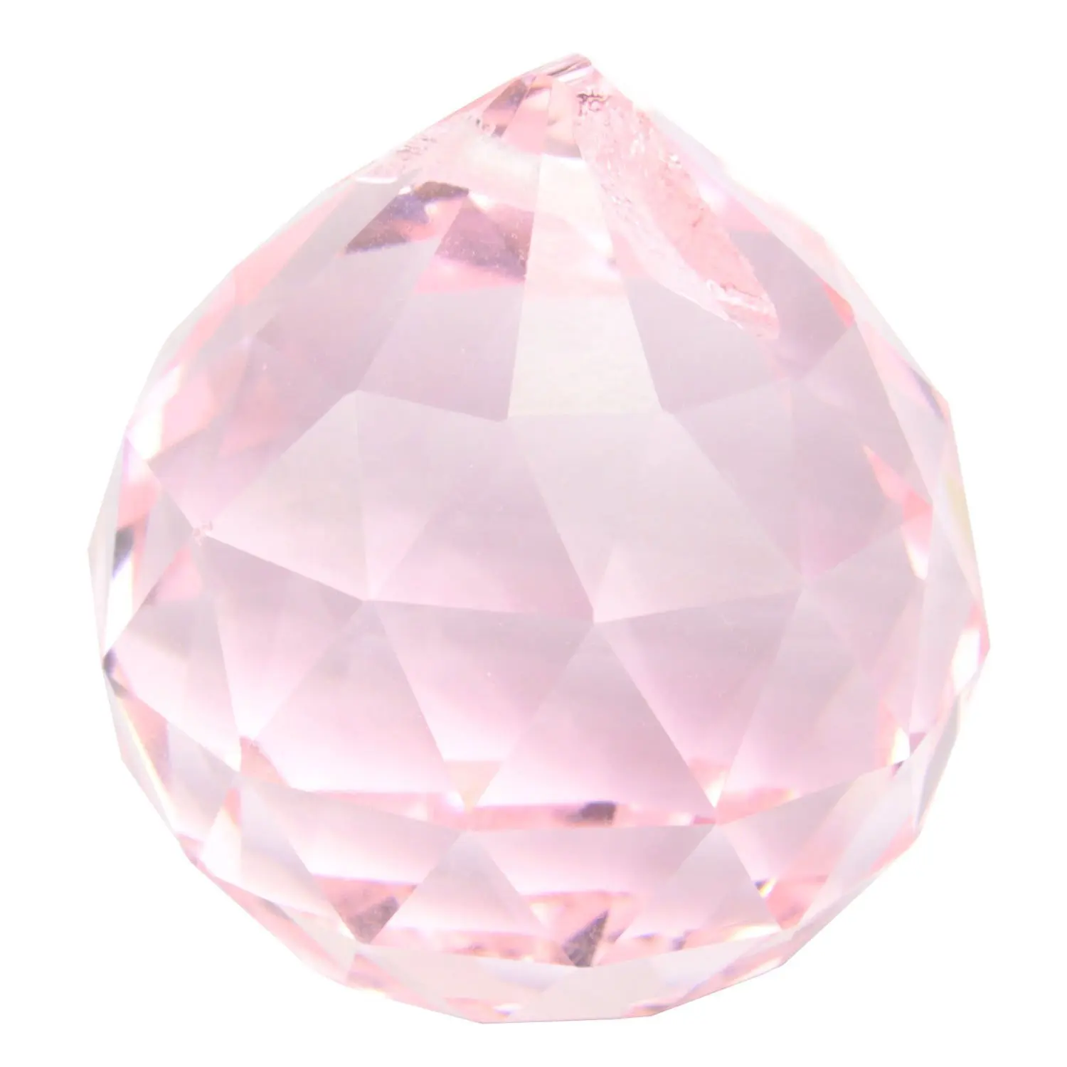 

30mm Chandelier Crystal Vintage Crystal Pink Feng Shui Ball Lighting Accessories