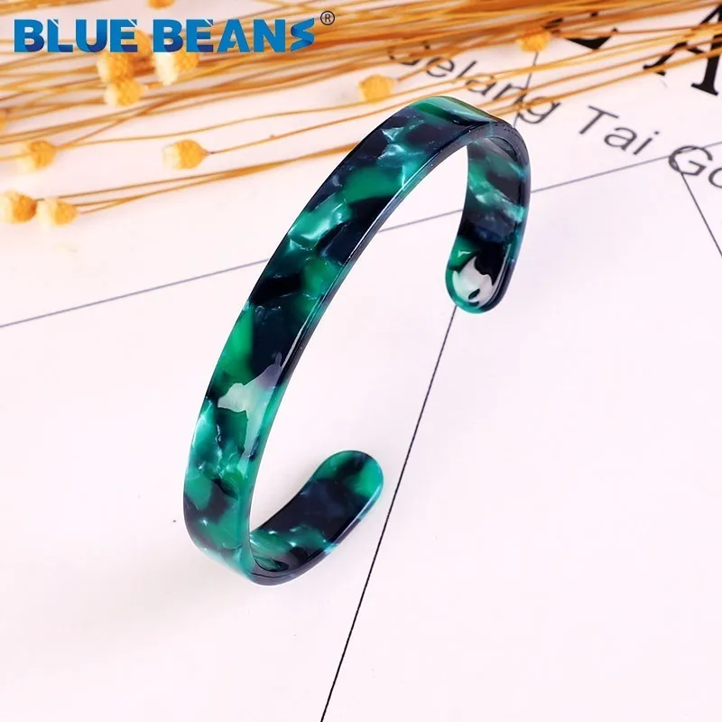 Bangle bracelet 11color Fashion Acetate Bracelets & bangles Minimalist Design charms Bracelet for Women tiffan Jewelry accessories jewellery