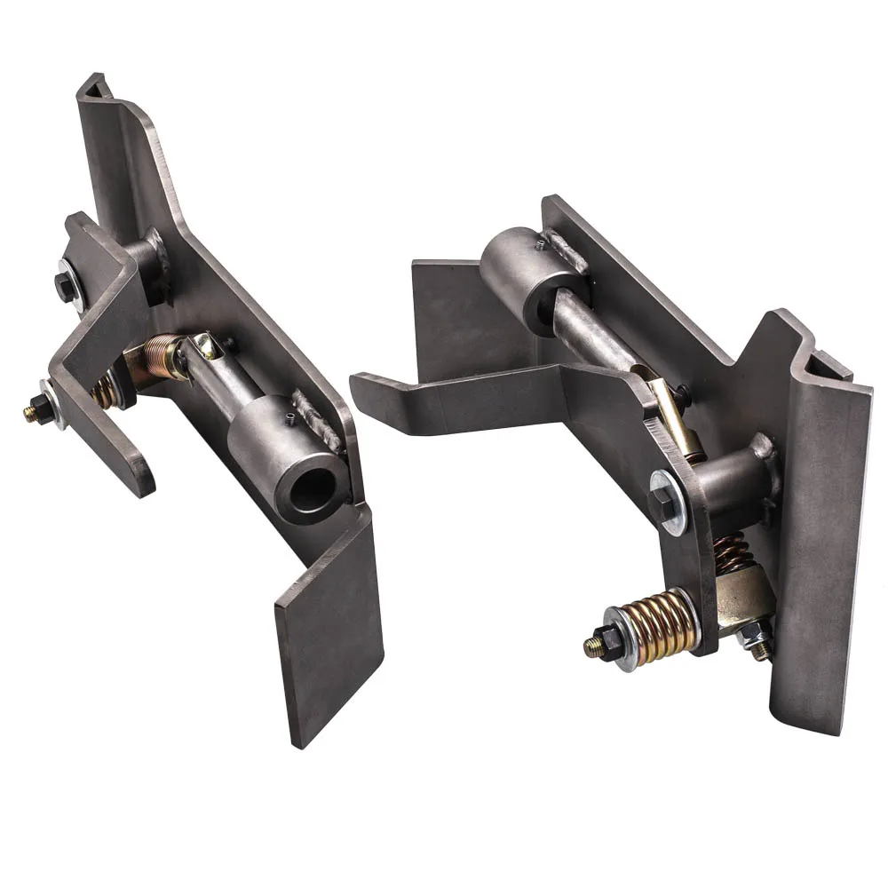 

New Skid Steer Quick Tach Conversion Adapter Latch Box Weld On QTK