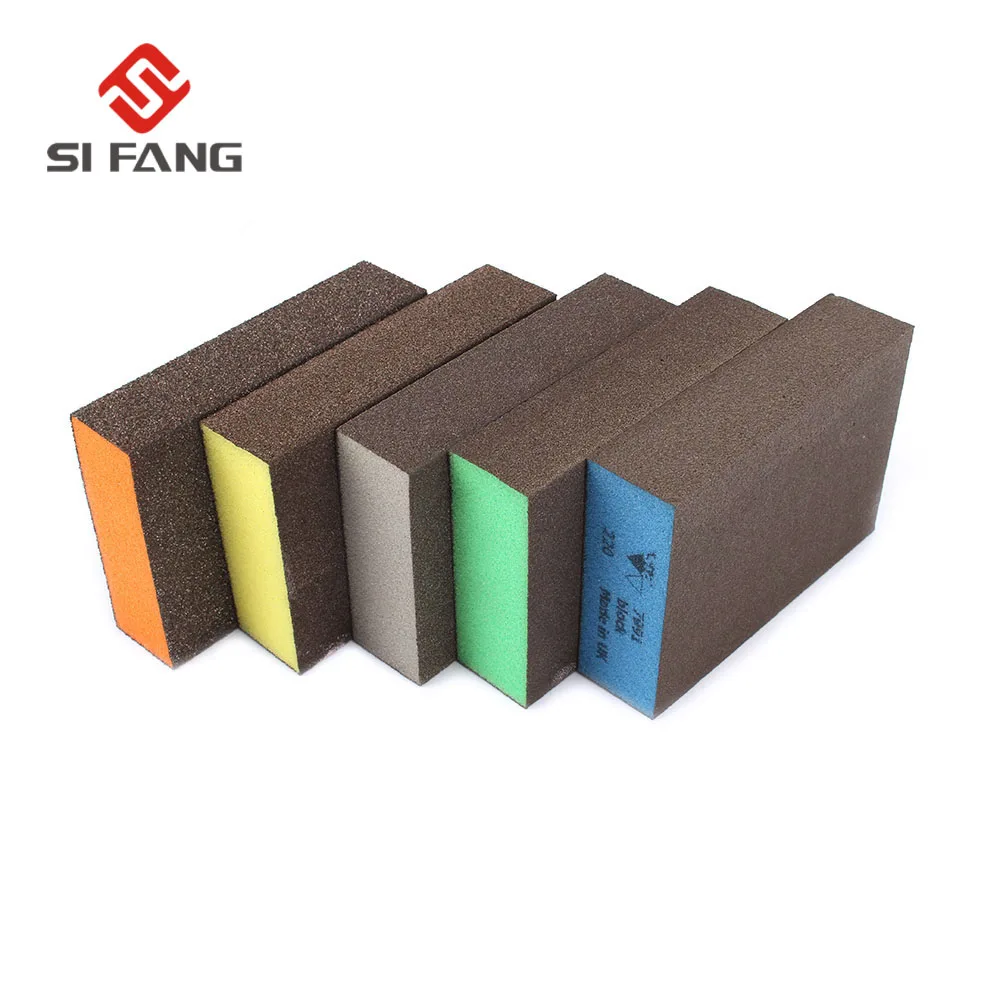 

10pcs Sanding Block Girt Sponge Polishing Pad Furniture Buffing Sandpaper Tools Sandpaper Assorted Grit 60 80 120 180 220