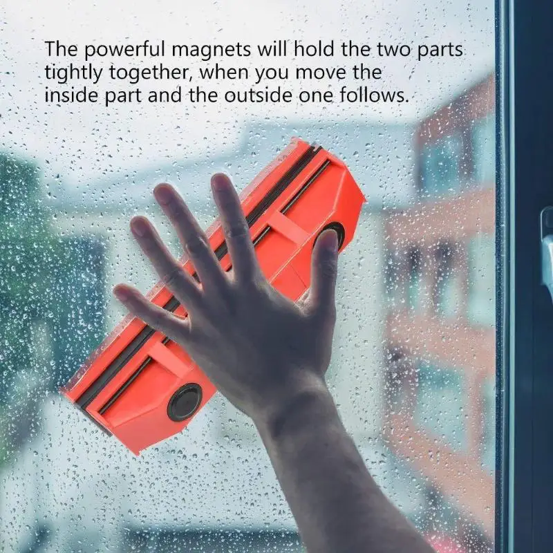 

Magnetic Window Cleaner Single Double Glazing Windows Car Windshield Cleaning Wash Tool Home Use Glass Cleaner Wiper