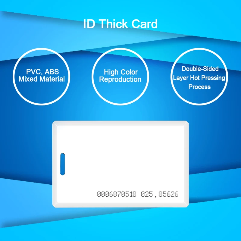 20pcs Proximity Card EM4100 Tk4100 125khz 1.8mm Access Control Smart Card Keyfob Tags Sticker Key Fob Token Ring Key RFID Card