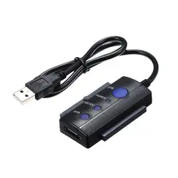 IDE/SATA для USB2.0 адаптер конвертер кабель горячей замены для 2,5 "/3,5" HDD жесткий диск ЕС Plug USB2.0 к кабель SATA IDE