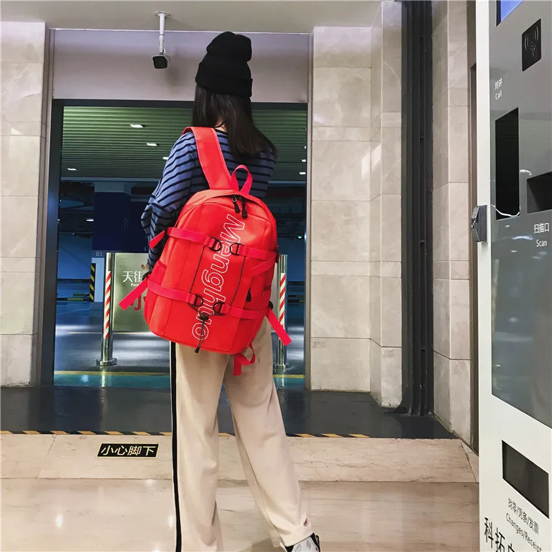 

2019 Female High Quality Canvas Travel Backpack Women Mochila Feminina Sac A Dos Back Pack School Bags For Teenage Girl Rucksack