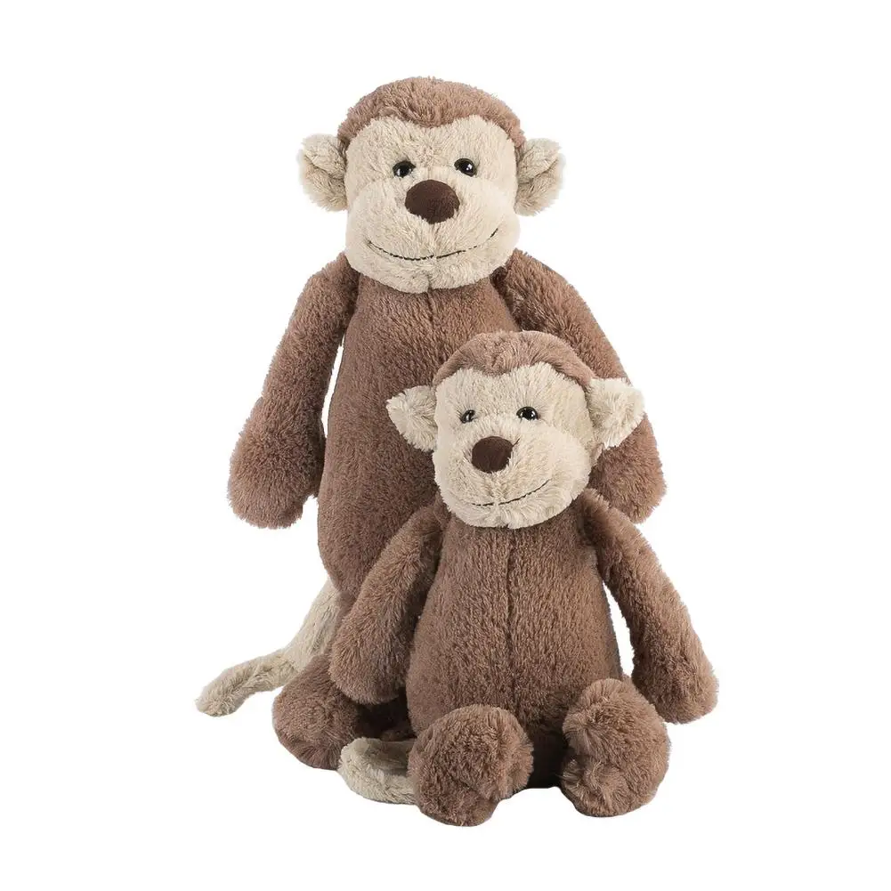

Plush Monkey Pillow Innovative Baby Comfort Doll Cute Monkey Stuffed Animal for Kids and Women