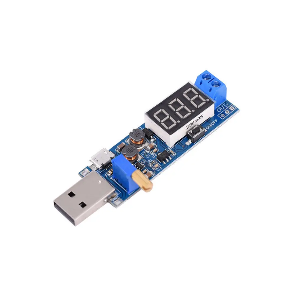 Buy DYKB USB Boost Converter Power Supply Module/Adapter DC 3.5~12V to 1.2~24V 3.7V 3.3V 3.2V 5V 9V Voltage Regulator/Adjustable