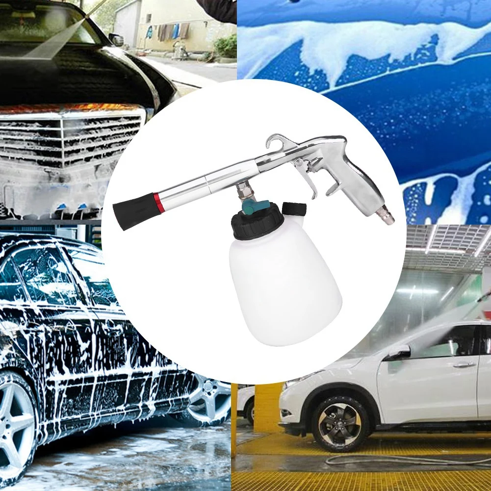 Портативный пистолет распылитель для мойки автомобиля с щеткой|Водяные