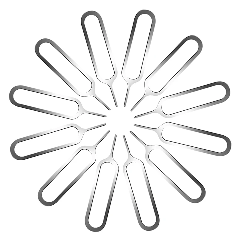 

100Pcs Universal Sim Card Tray Pin Ejecting Removal Needle Opener Ejector For Mobile phone