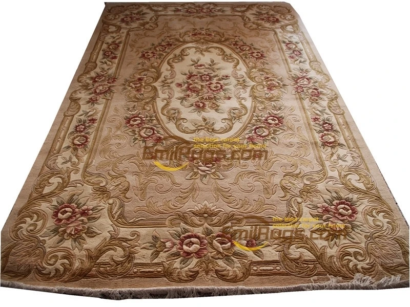 

Savonnerie Needlepoint Oriental Hand-woven Wool Rug Hand Knitted Carpets Runner Carpet For Home Decoration Museum