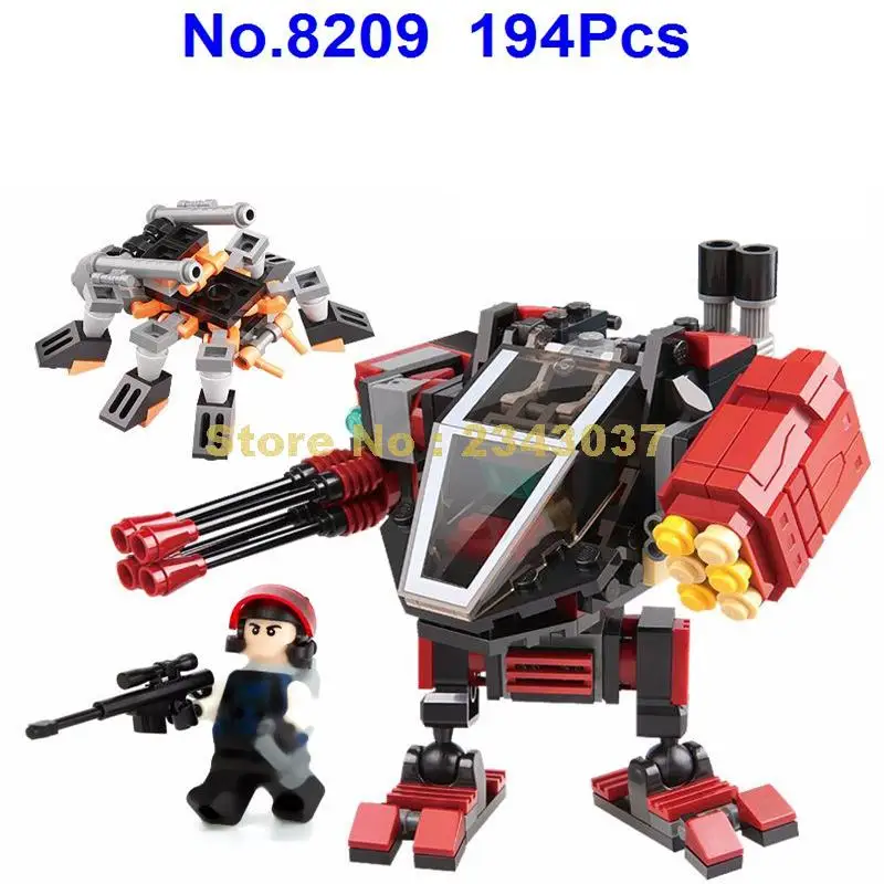 

8209 194pcs Earth Border The Desert Echo Robot Building Block