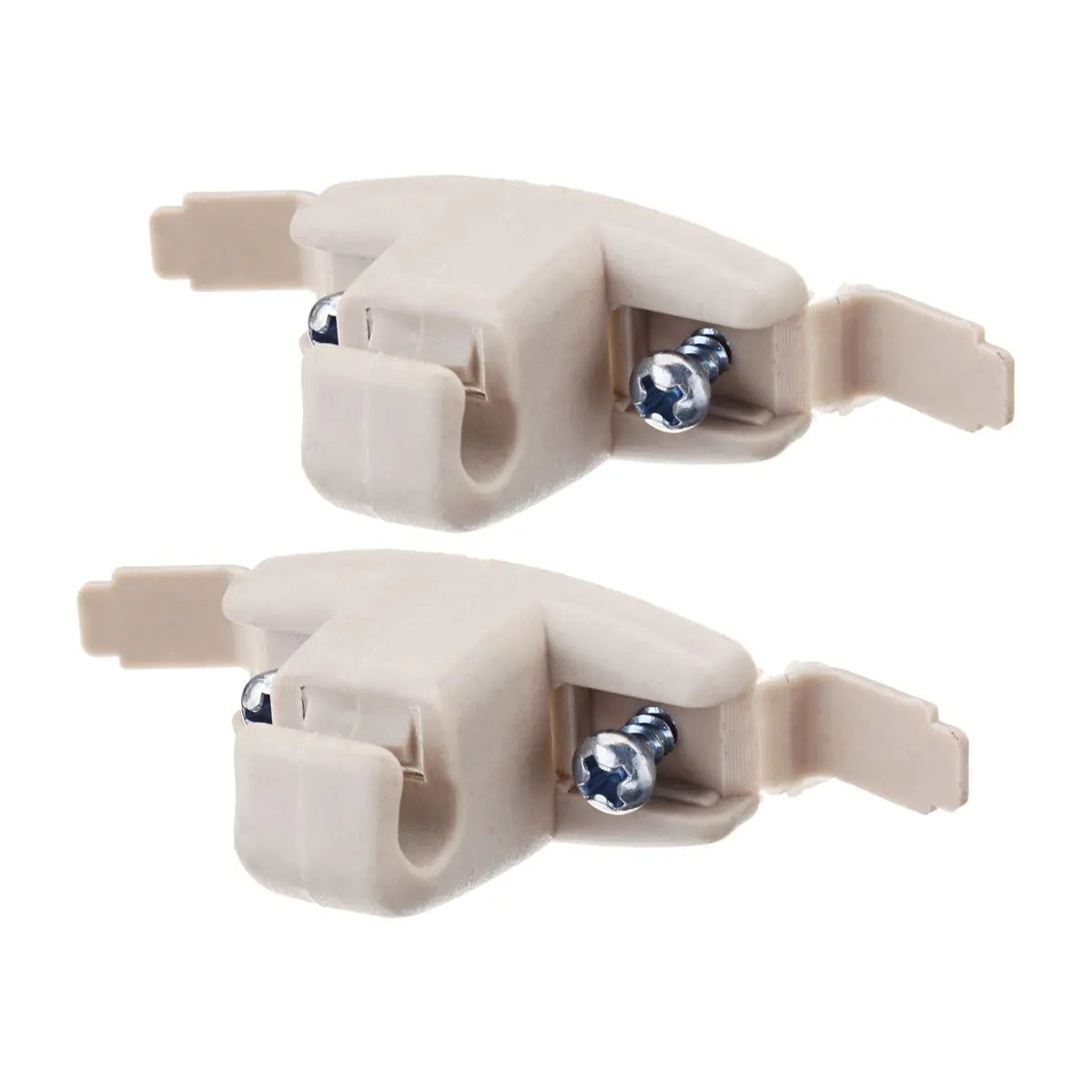 1 pc 2 pcs Beige Sun Visor Clip Holder Bracket For BMW E46 323i 323Ci 325xi 328Ci 330xi M3