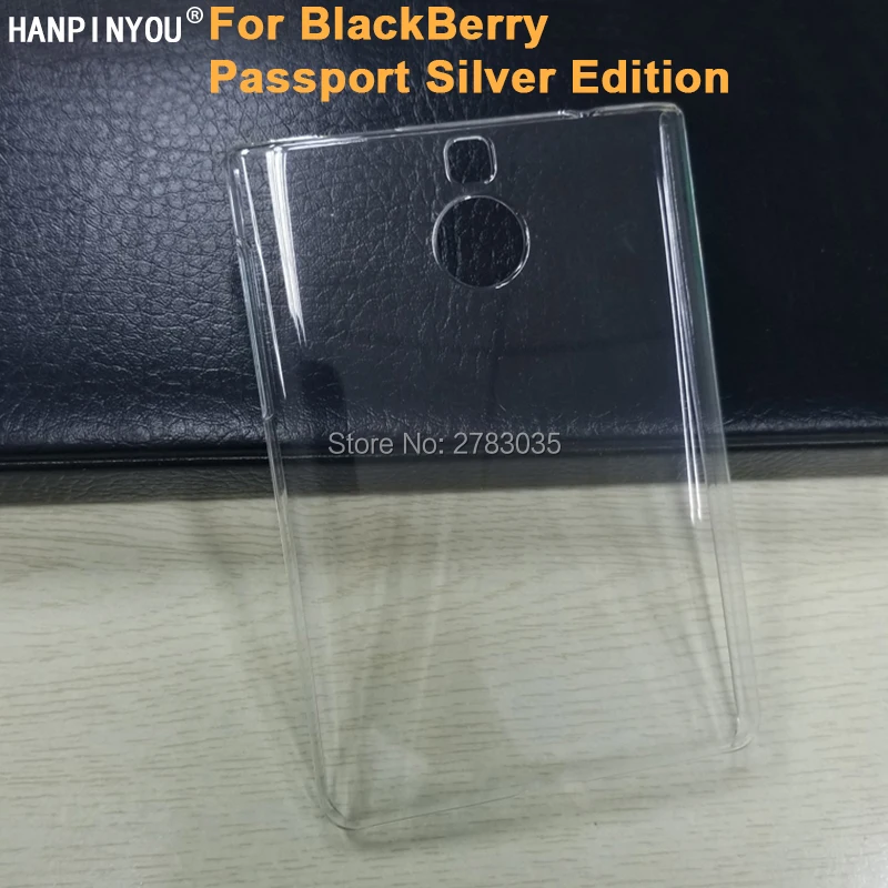 Для BlackBerry Passport Silver Edition 4 5 &quotглянцевый чехол с защелкой Кристальный Невидимый