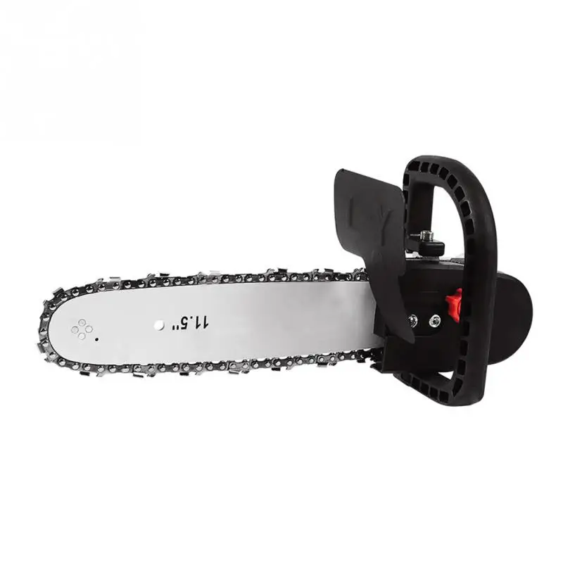 

11.5" Electric Chainsaw Polishing Machine Angle Grinder into Saw Chain Woodworking Tool new