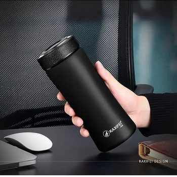 

Men's Business Thermos Bottle 304 Stainless Steel Car Vacuum Flask Insulation Thermal Cup Thermo Mug For Coffee Tea Thermocup