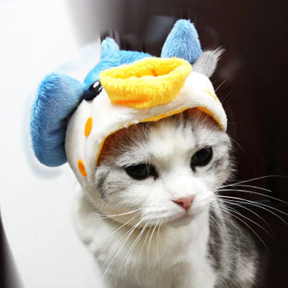 Pet cute Accessories Hair Band Cat Puppy Cap Lovely Dog Headdress Hat Dog Decorationin Dog