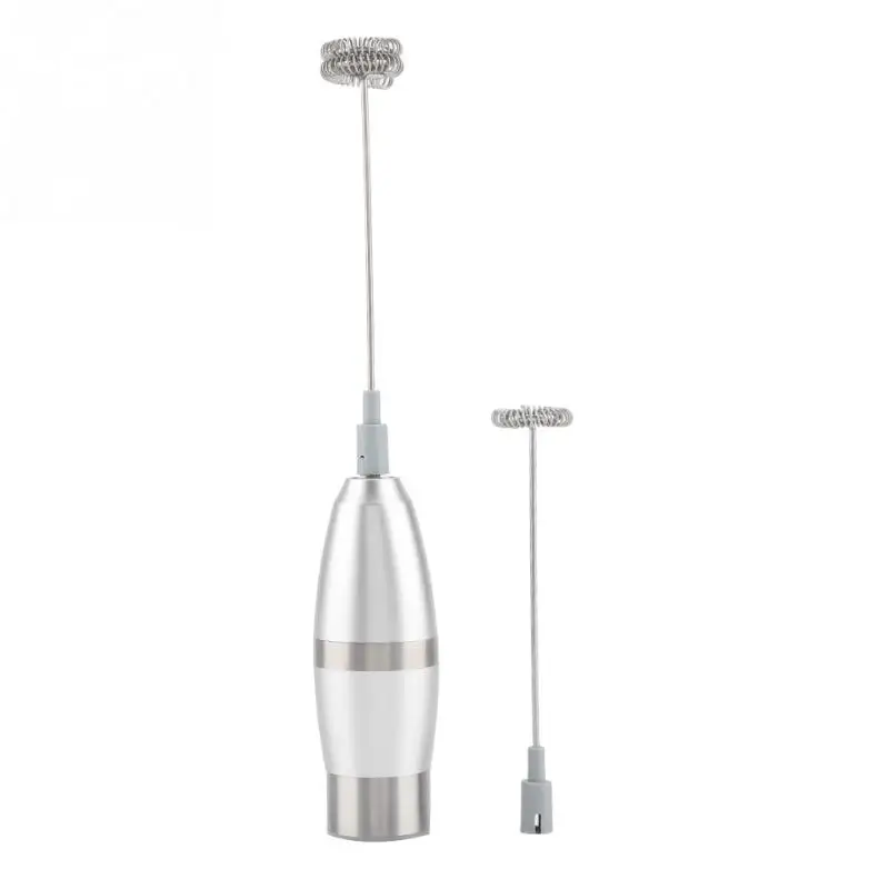 

Single Triple Spring Whisk Head Handheld Electric Milk Frother Foam Maker for Coffee Blender Egg Beaters Drink Mixer