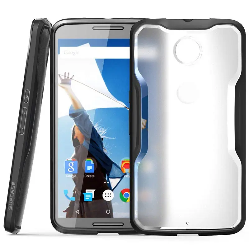 SUP чехол для Google Nexus 6 Чехол( выпуск) UB серии премиум Гибридный ТПУ бампер+ PC чехол защитная задняя крышка