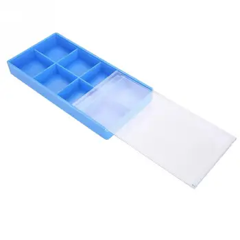 

Plastic 8 Grids Storage Box Jewelry Organizer Case Watch Findings Container Tool packaging jewerly box organizer earring