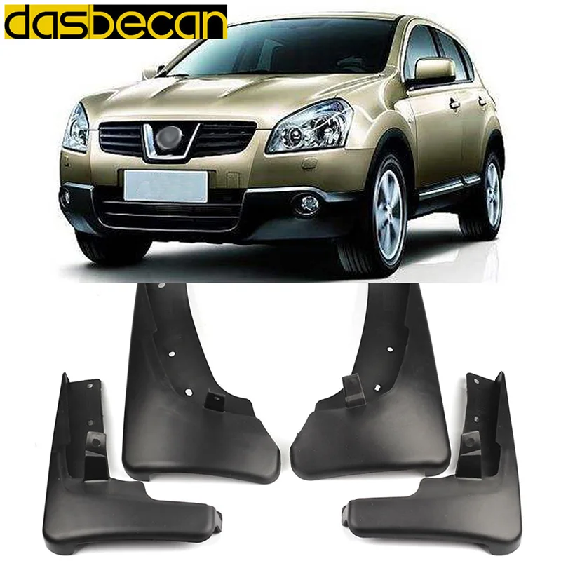

Dasbecan Car Mudguards For Nissan Qashqai Dualis Rogue 2009-2013 Car Fender Accessories Splash Guard Paneling 2009 2010 2013