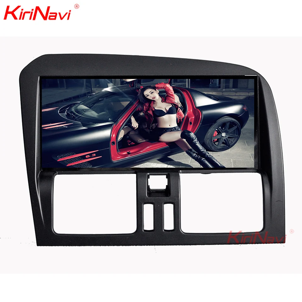 Sale KiriNavi 8.8 Inch Wide Screen Android 9.0 Car Radio Multimedia For Volvo XC60 Navigation GPS Bluetooth DVD Player 2009-2015 1