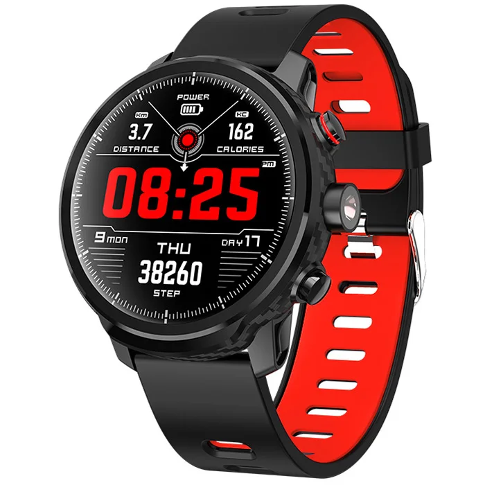 LE6 Practical IP68 Waterproof 1 3 Inch Full Fit Full Circle Screen Sports Smart Watch 