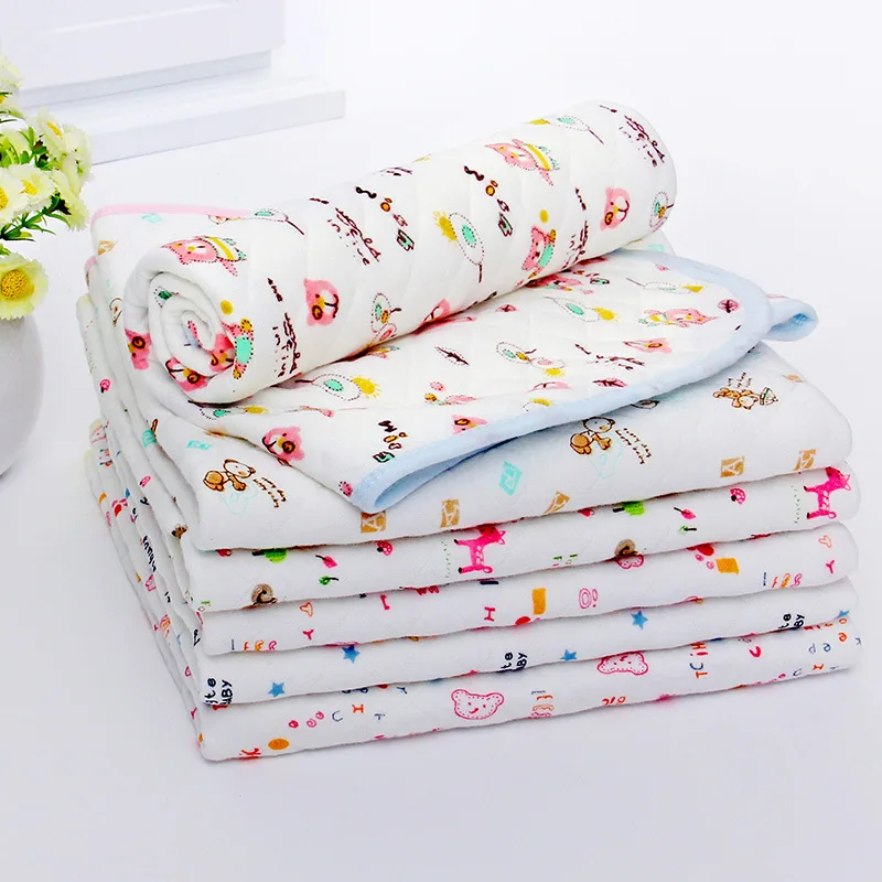 

Cotton Ecologic Diaper Changing Table Baby Nappy Changing Pad Urine Cushion Towel Bed Sheet Mattress Infant Change Mat Cover