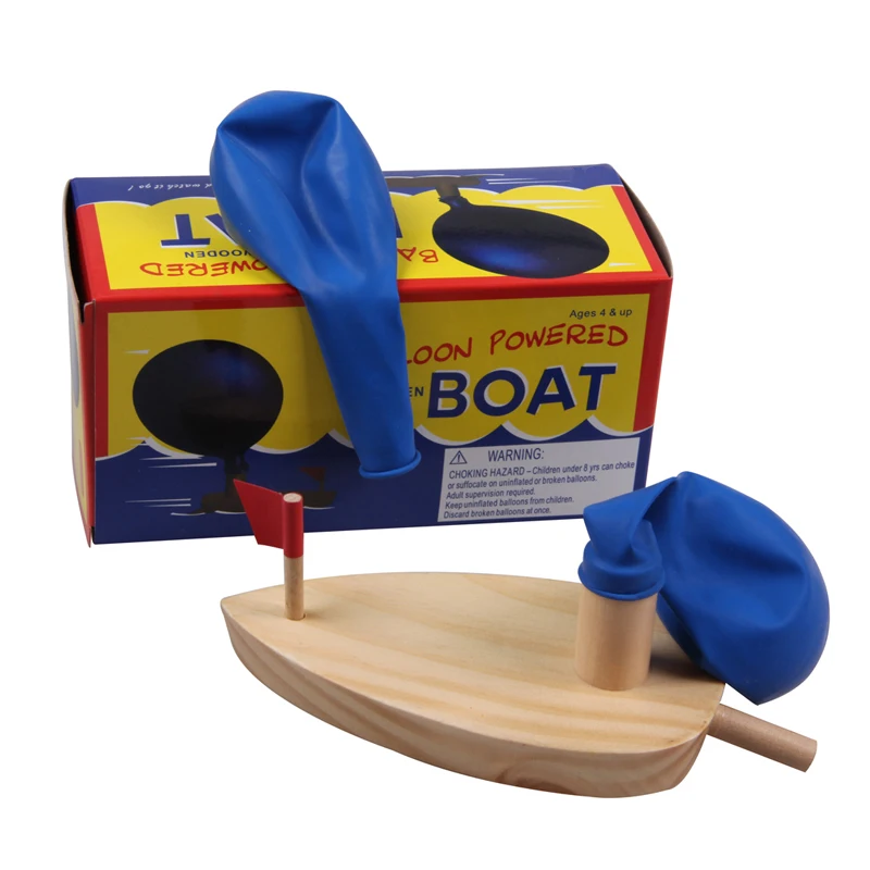 Воздушный шар, лодка, игрушки, деревянные игрушки для ванной, подарок, детские игрушки для ванной, Детская лодка
