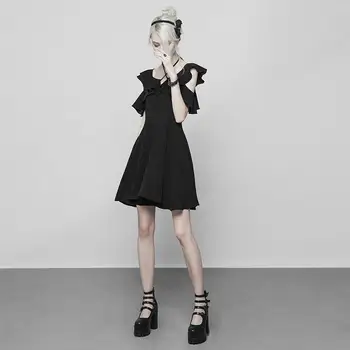 

Punk Rave Women's Frilled Short Punk Frock OPQ-373
