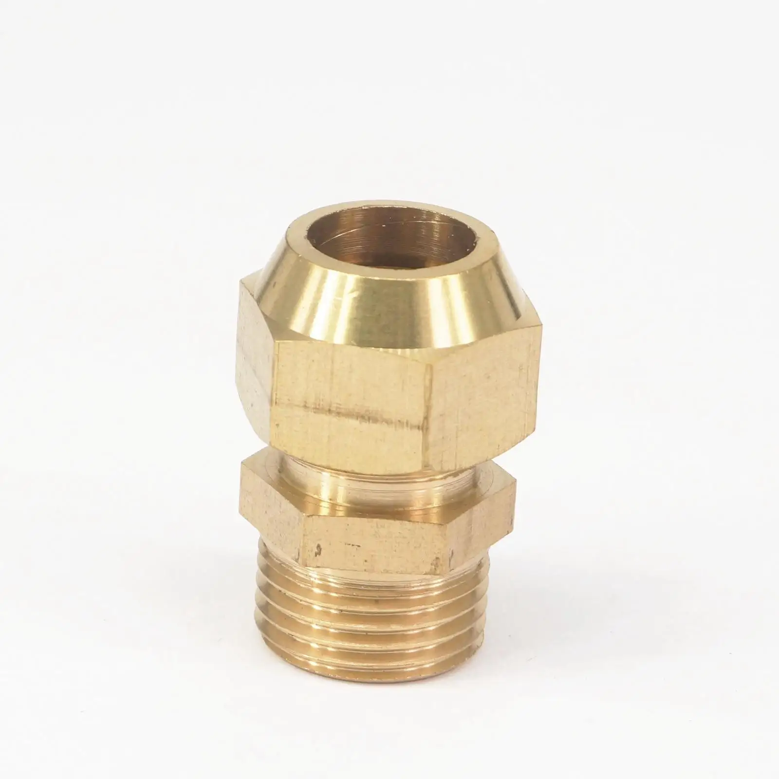 

Flare Tube OD 14mm x 1/2" BSP Male Brass Flare Male Connector Tube Pneumatic Fitting with Short Flare Nut