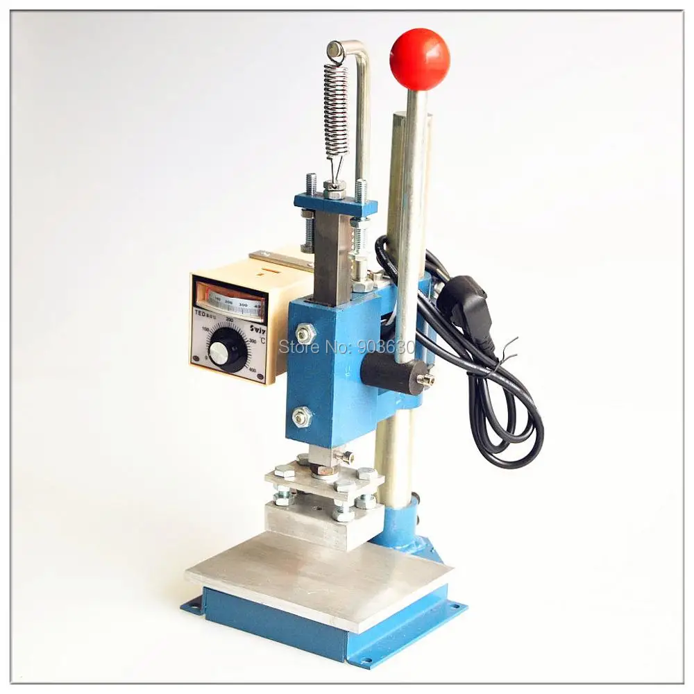 

Heat Press Machine Logo Stamping Machine Manual Hot Foil paper wood Leather Stamping Machine