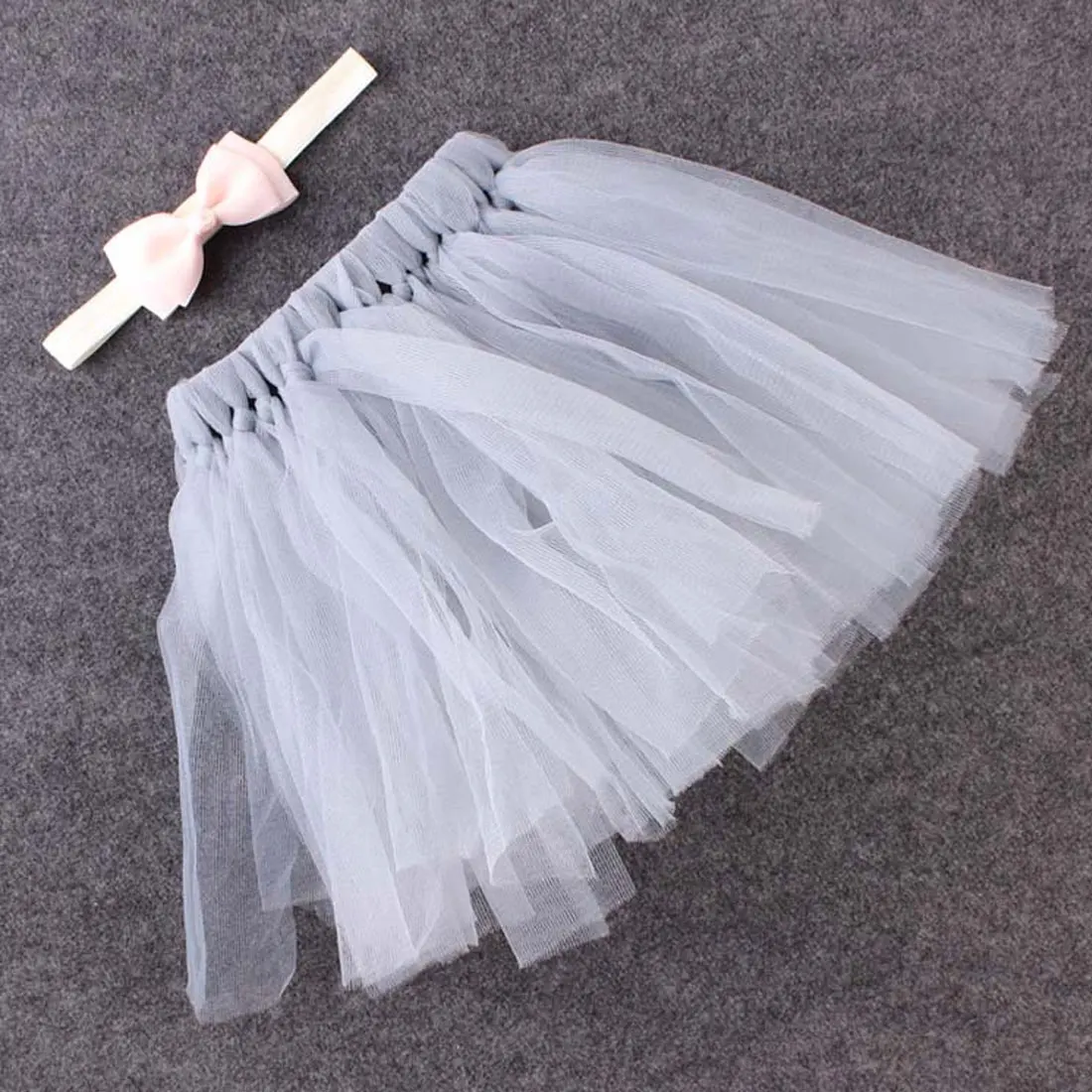 1 pc Baby Mädchen Rock Prinzessin Blase Shorts Rock Mit Stirnband Neugeborenen Foto Schießen Fotografie Prop