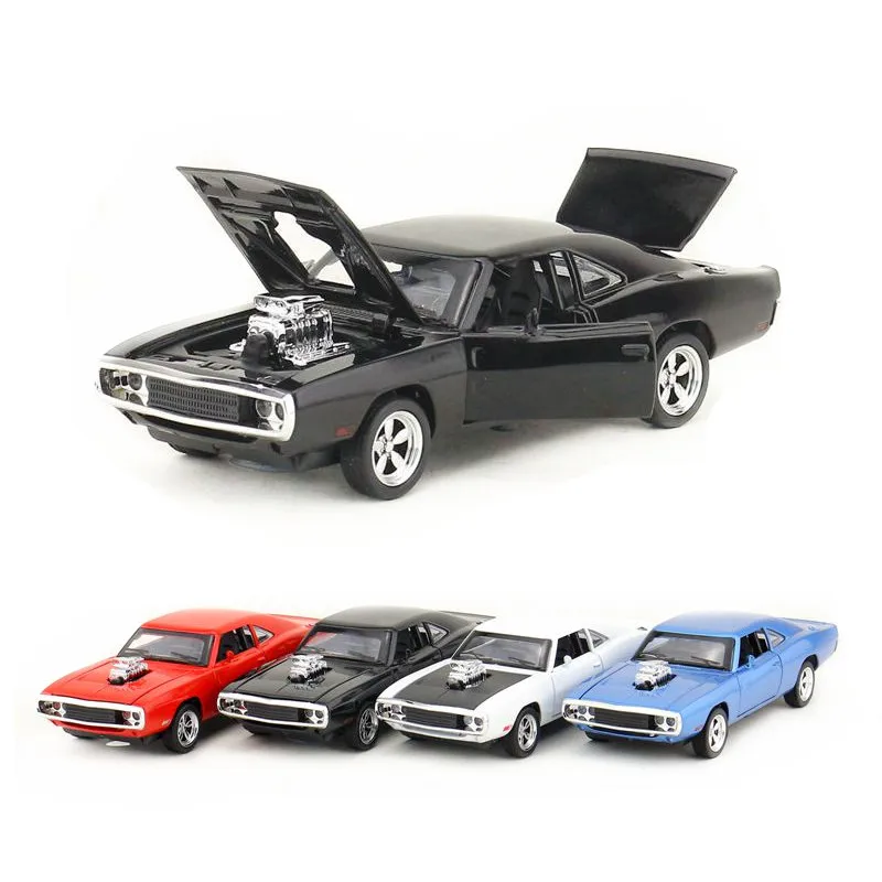 Бесплатная доставка/Форсаж масштаб 7/1:32/модель под давлением/1970 Dodge Charger Super