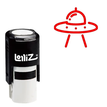 

LolliZ Ufo Self-Inking Rubber Stamp - Modern Symbol Series