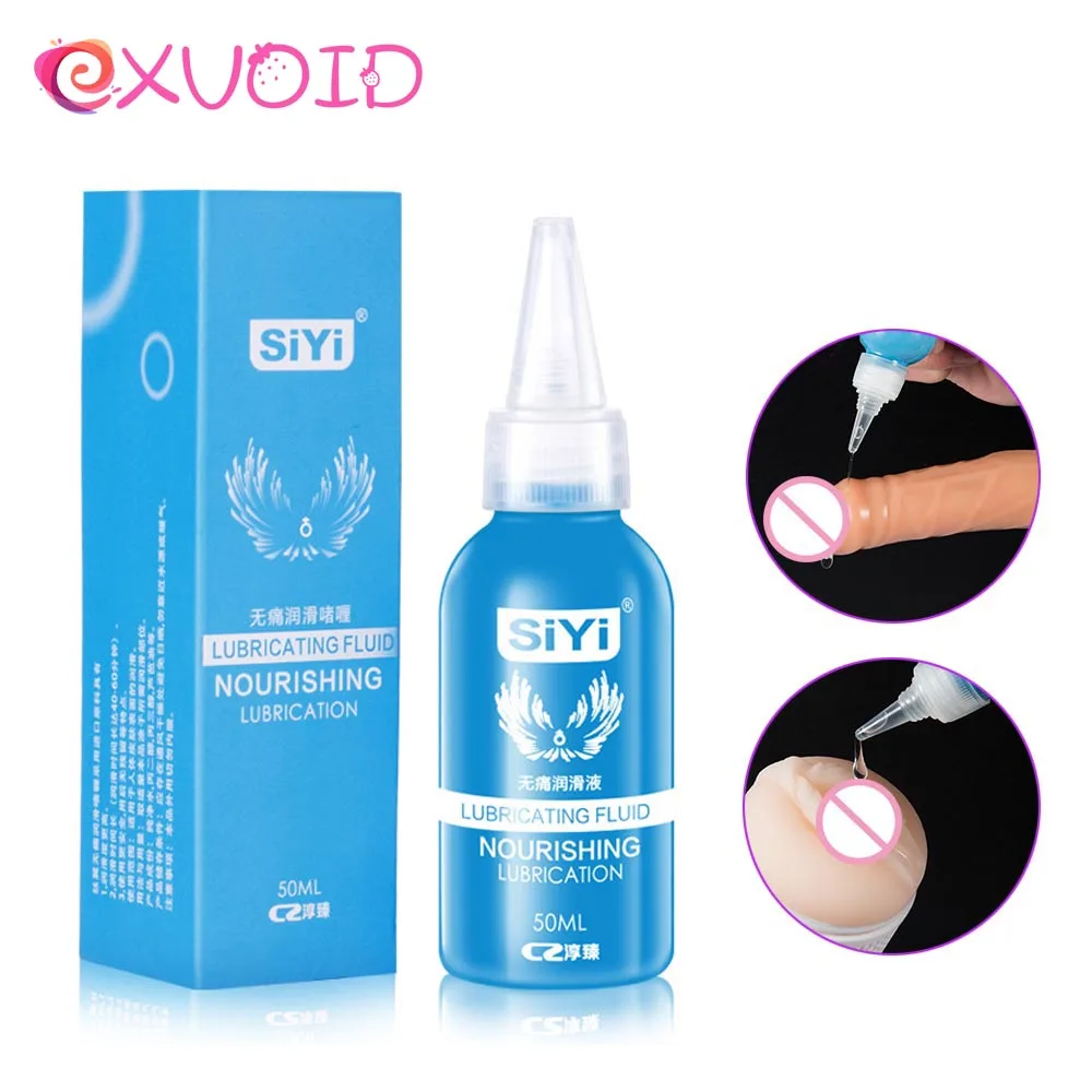 EXVOID 50ML Pelumas Anal Gay untuk Seks Tanpa Rasa Sakit Berbasis Air  Vibrator Minyak Pelumas Gel Mainan Seks untuk Pria Wanita Persediaan Seksi  - AliExpress