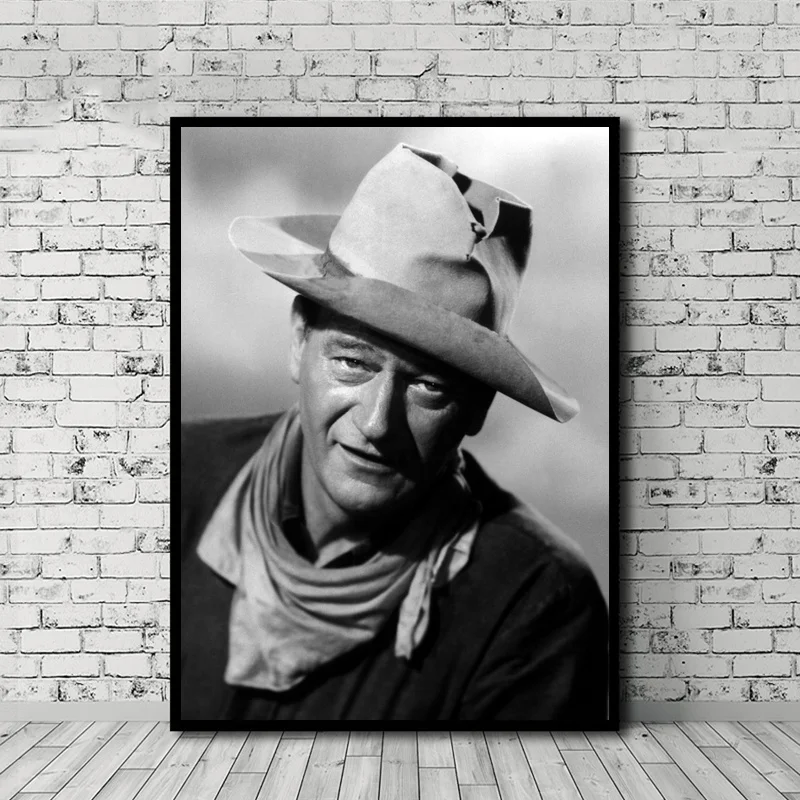 

John Wayne Poster Canvas Painting Print Wall Art Home Decor No Frame Dropshipping